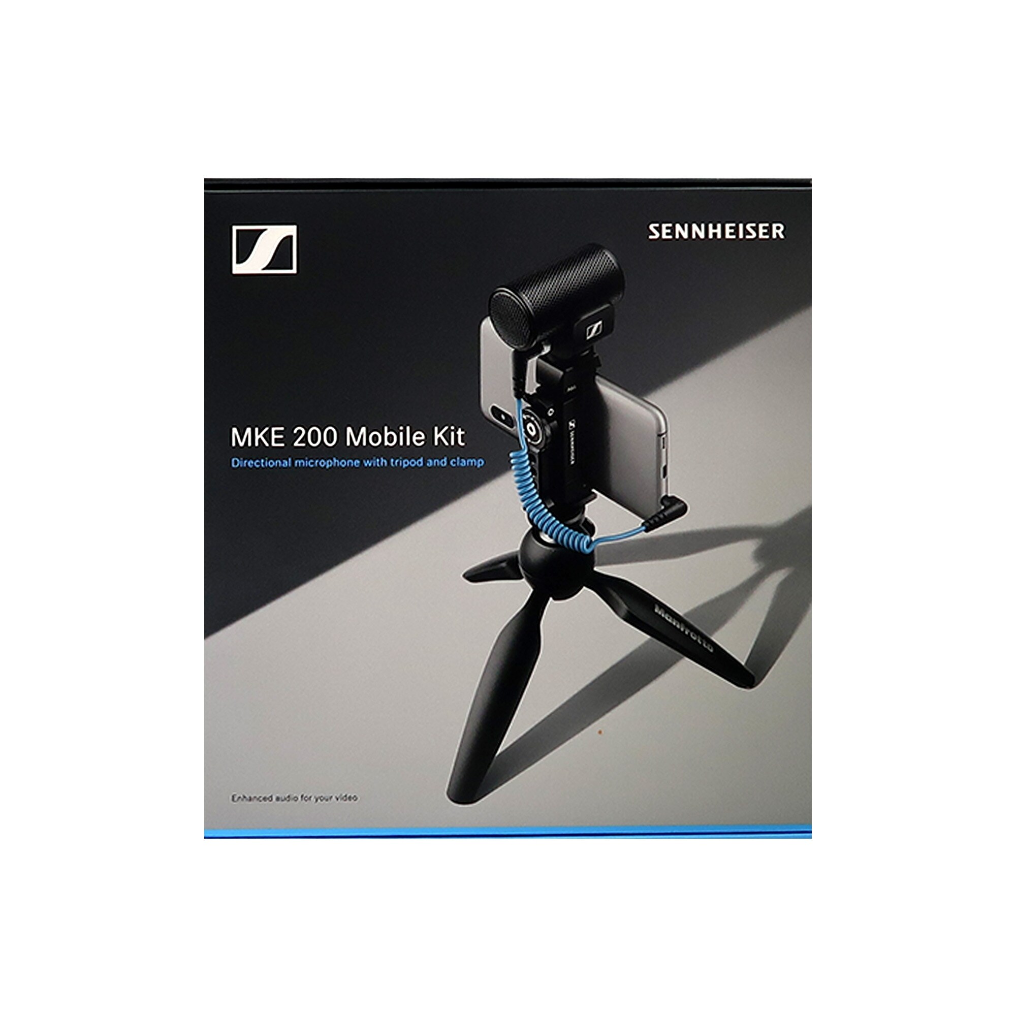 Sennheiser Professional MKE 200 Mobile Kit Microphone, Clamp